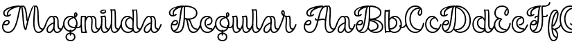 Magnilda Regular font