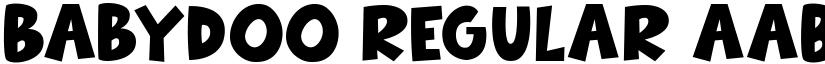 Babydoo Regular font