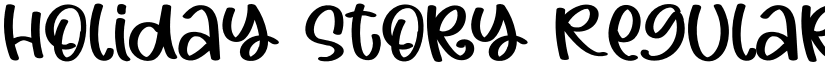 Holiday Story Regular font