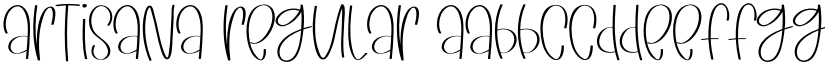 Artisana font download