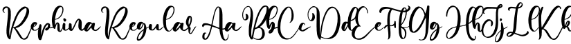 Rephina font download