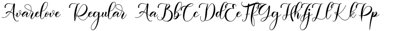 Avarelove font download