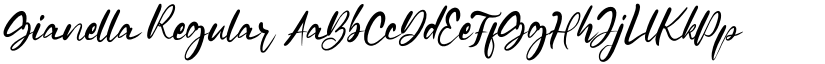 Gianella font download