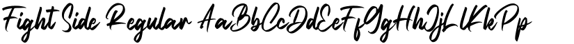 Fight Side font download