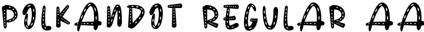 POLKANDOT Regular font