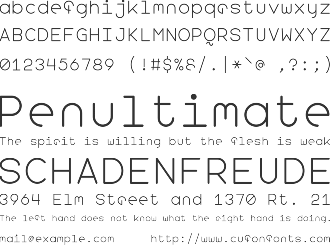 Lavinia font preview