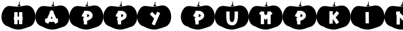 Happy Pumpkins Regular font