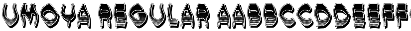Umoya Regular font