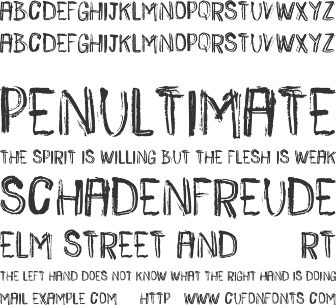 VTKS PAZELUZ font preview