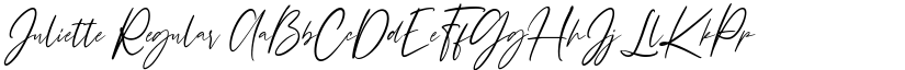 Juliette Regular font