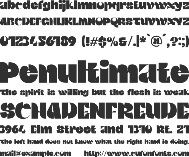 Walting Font font preview