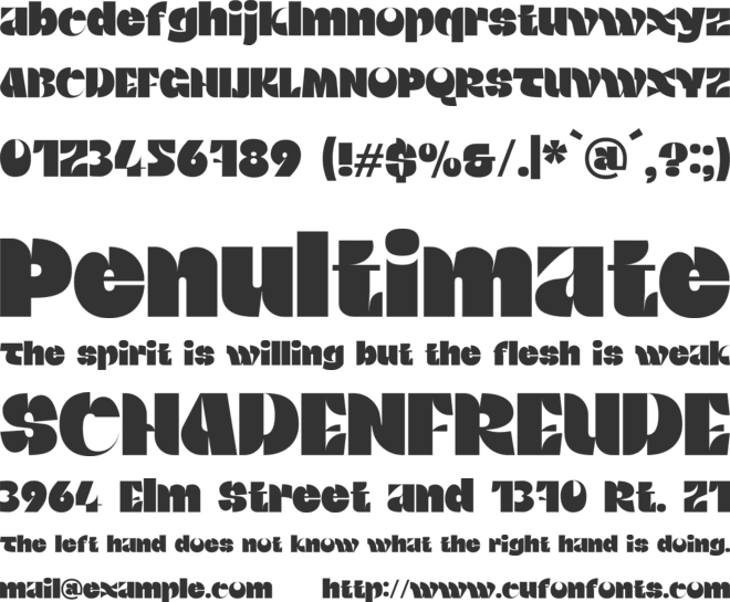 Walting Font font preview