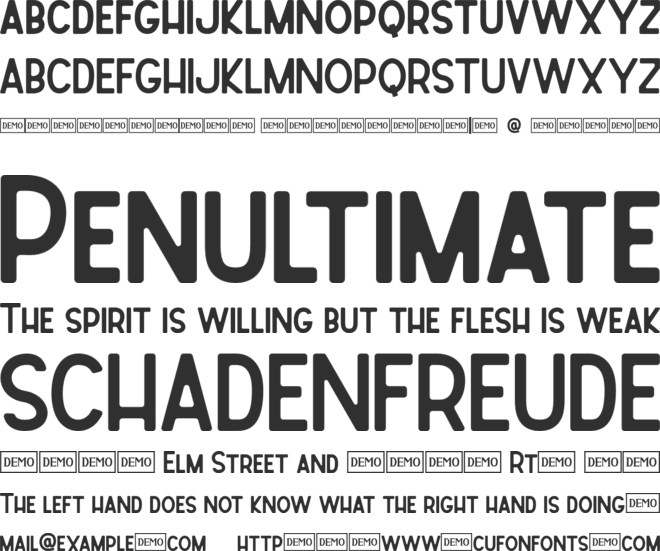 Johny Palkons font preview