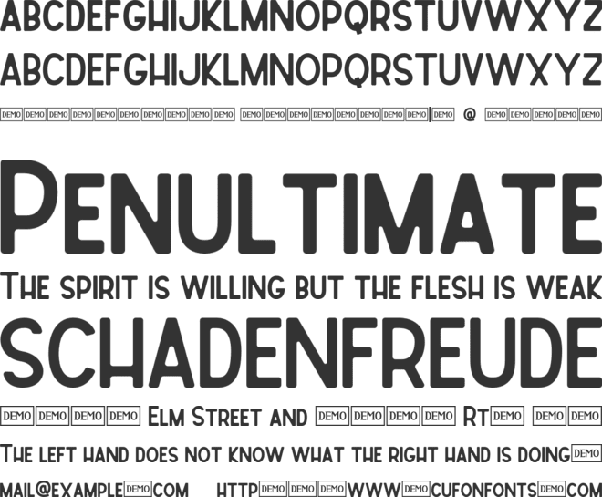 Johny Palkons font preview