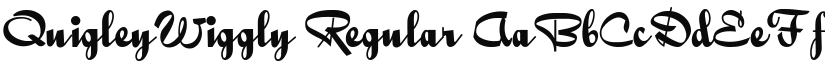 QuigleyWiggly font download