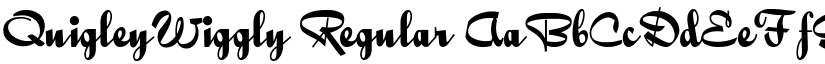 QuigleyWiggly font download