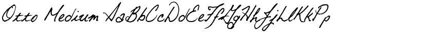 Otto Medium font