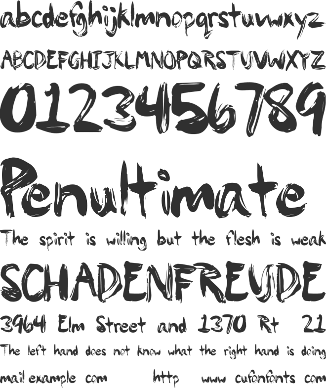 PaintyPaint font preview