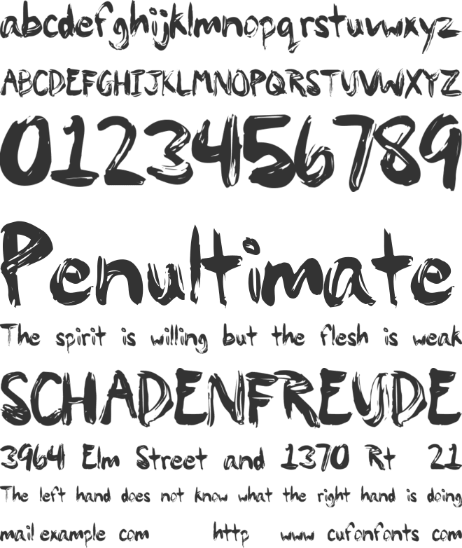 PaintyPaint font preview