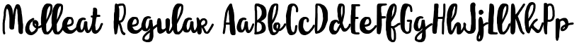 Molleat Regular font