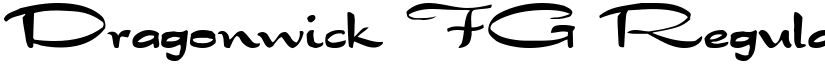 Dragonwick FG Regular font
