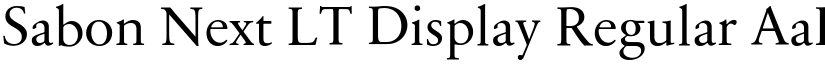 Sabon Next LT Display font download