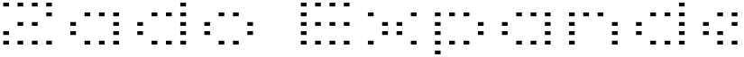Zado Expanded font