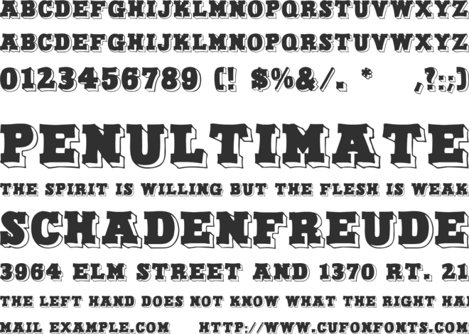 Duo Dunkel font preview