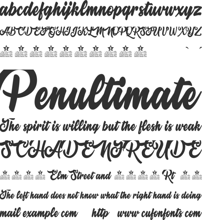 Antonine Personal Use font preview