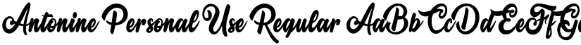 Antonine Personal Use font download