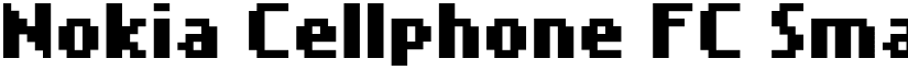 Nokia Cellphone FC Small font