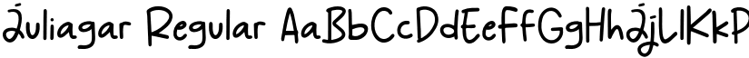 Juliagar font download