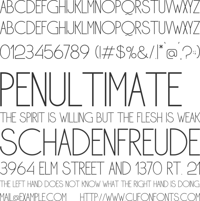 Ohio Font font preview