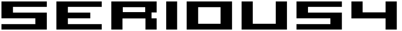 serious4b font