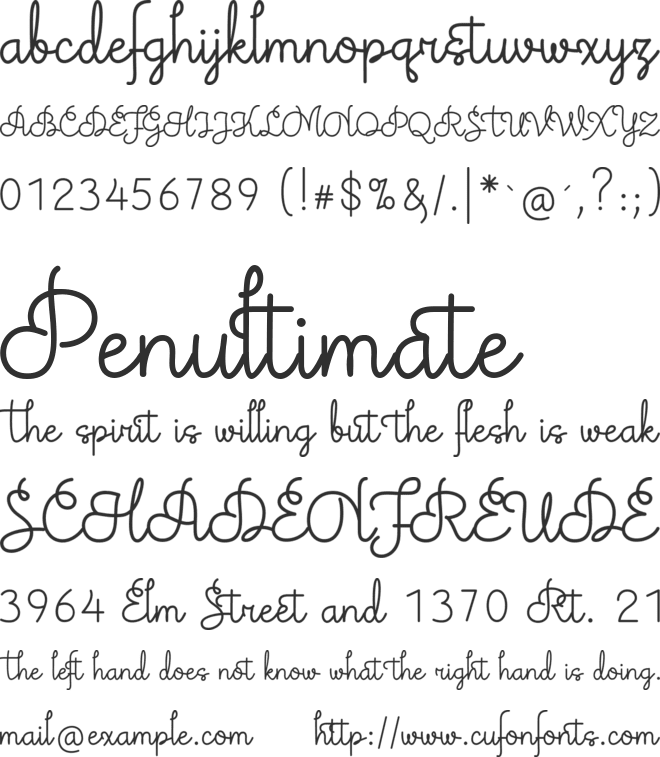 Theodista Decally font preview