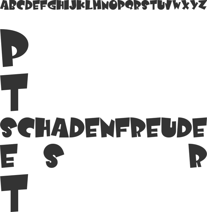 Comicartoon font preview