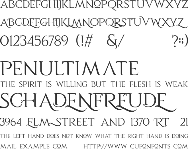 Nolluqa Personal Use font preview