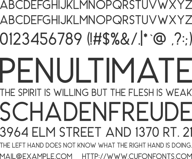 CarrolWild font preview