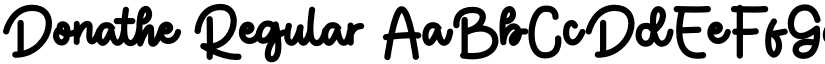 Donathe font download