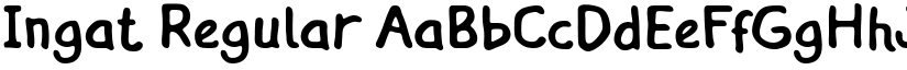 Ingat Regular font