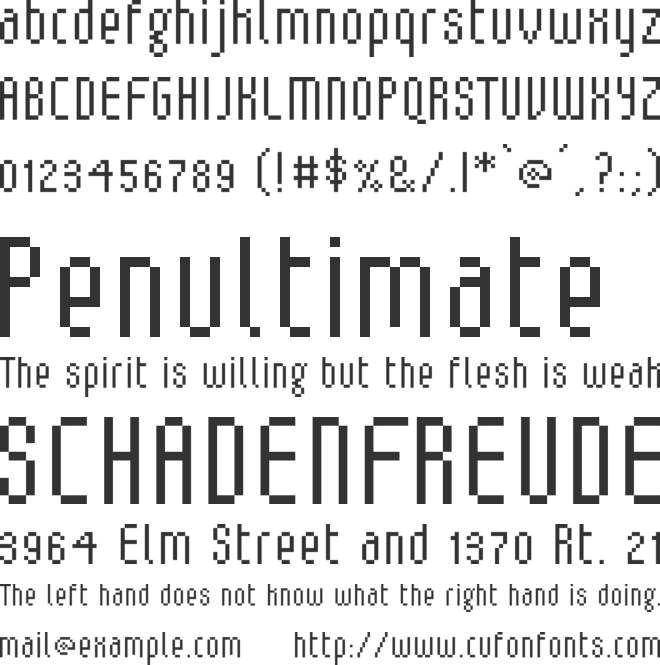 V5 Loxica Lixera / Robusta font preview