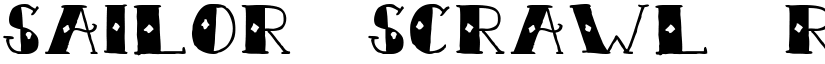 Sailor Scrawl Regular font