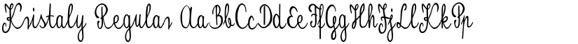 Kristaly font download