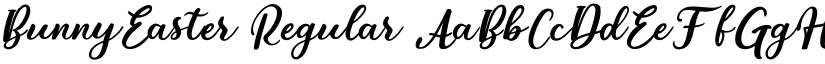 BunnyEaster Regular font