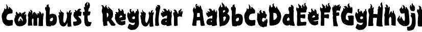 Combust font download