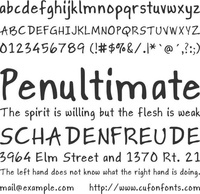 Gapstown Small AH font preview