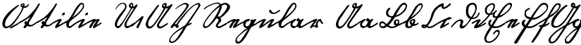 Ottilie U1AY Regular font