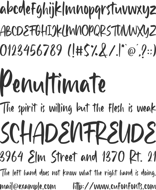 Rosebella FREE PERSONAL USE font preview