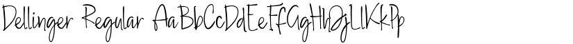 Dellinger font download