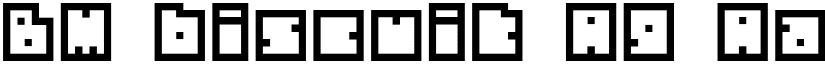BM biscuit A9 font